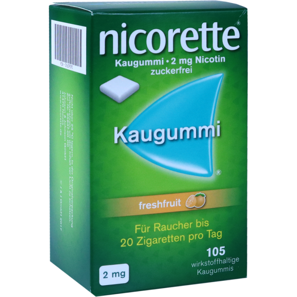 NICORETTE Kaugummi 2 mg freshfruit