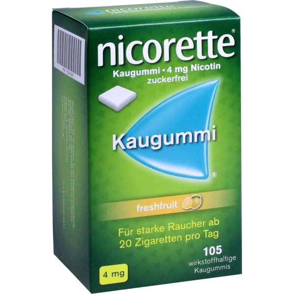 NICORETTE Kaugummi 4 mg freshfruit