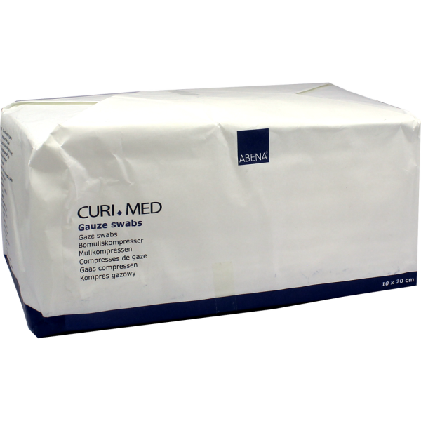 MULLKOMPRESSEN 10x20 cm unsteril 8lagig