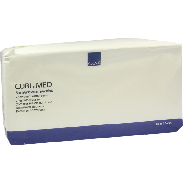 VLIESKOMPRESSEN unsteril 10x20 cm 4lagig