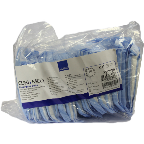 SAUGKOMPRESSEN unsteril 10x10 cm 400 g/m