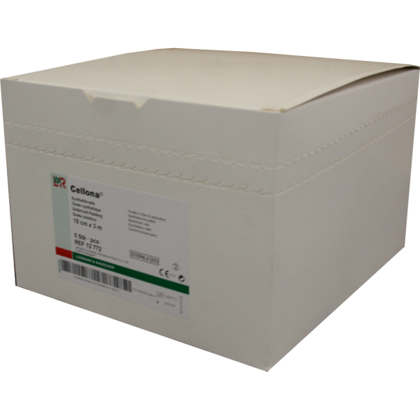 CELLONA Synthetikwatte steril 15 cmx3 m