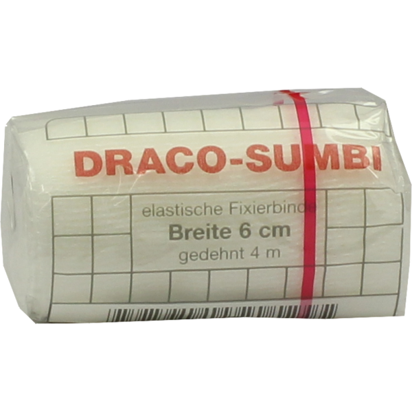 DRACOSUMBI Fixierbinde 6 cmx4 m weiß