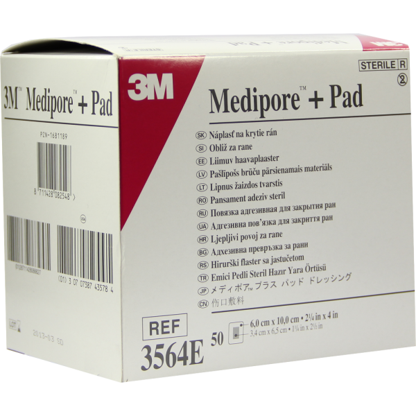 MEDIPORE Plus Pad 3564E steriler Wundverband