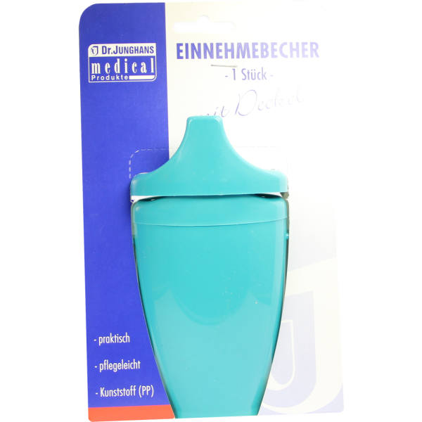 EINNEHMEBECHER m.2 Griffen+2 Deckel 4+12mm grün