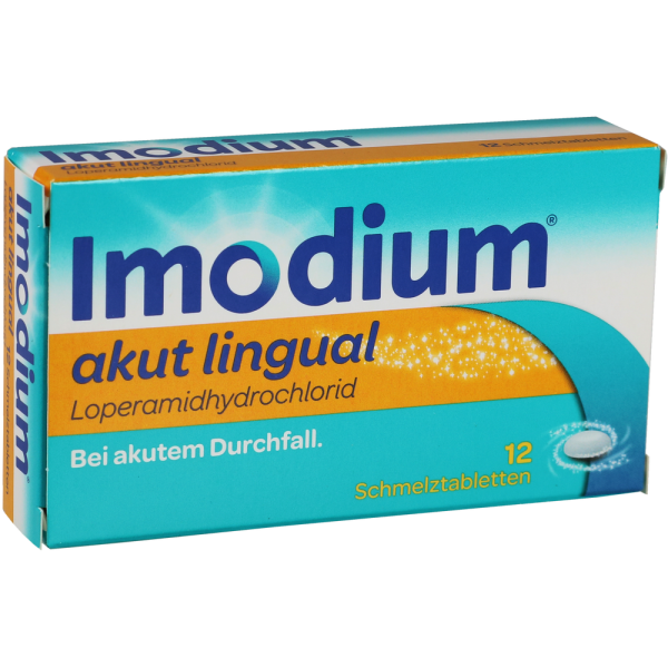 IMODIUM akut lingual Schmelztabletten