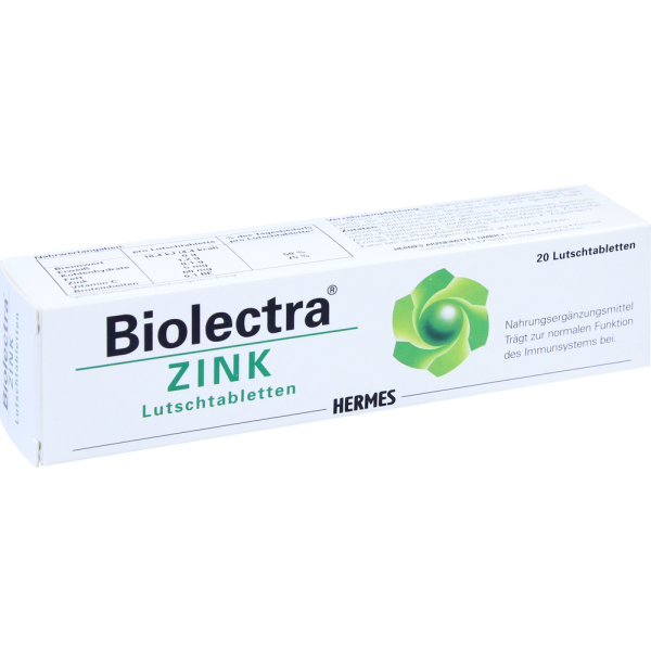 BIOLECTRA Zink Lutschtabletten
