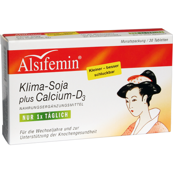 ALSIFEMIN Klima-Soja plus Calcium D3 Tabletten