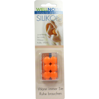 WELLNOISE Ohrenstopfen orange Blister