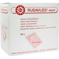 RUDAVLIES-steril Verbandpflaster 6x10 cm