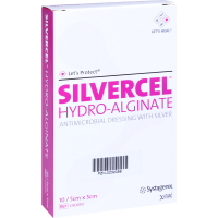 SILVERCEL Hydroalginat Verband 5x5 cm