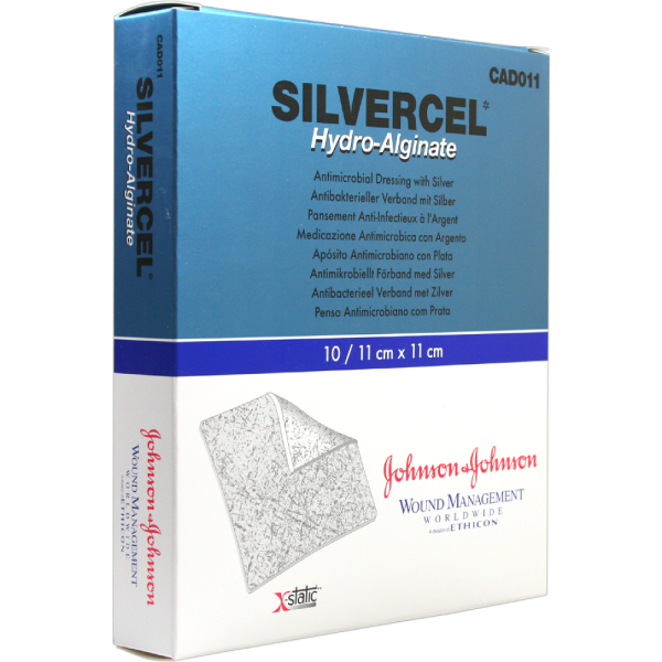 SILVERCEL Hydroalginat Verband 11x11 cm