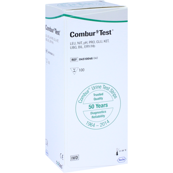 COMBUR 9 Test Teststreifen