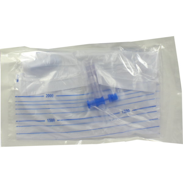 URINBEUTEL steril 2 l m.90 cm Schlauch