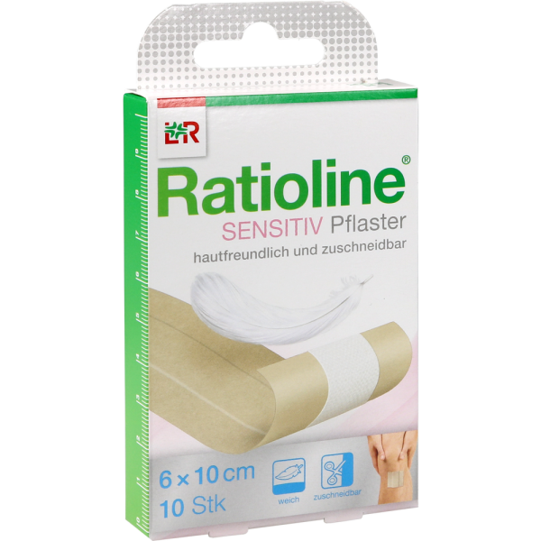 RATIOLINE sensitive Wundschnellverband 6 cmx1 m