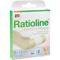 RATIOLINE sensitive Wundschnellverband 8 cmx1 m