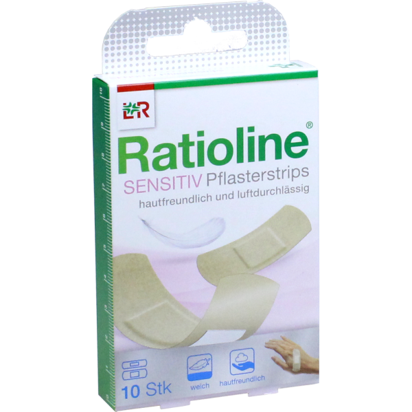 RATIOLINE sensitive Pflasterstrips in 2 Größen