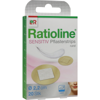 RATIOLINE sensitive Pflasterstrips rund