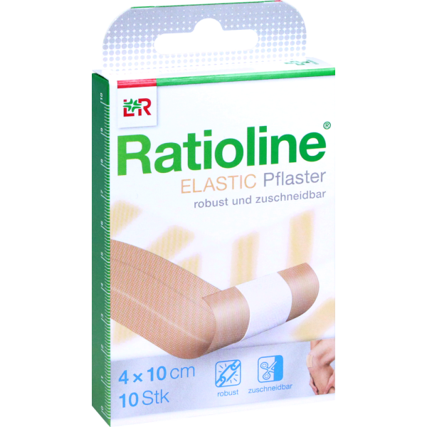 RATIOLINE elastic Wundschnellverband 4 cmx1 m
