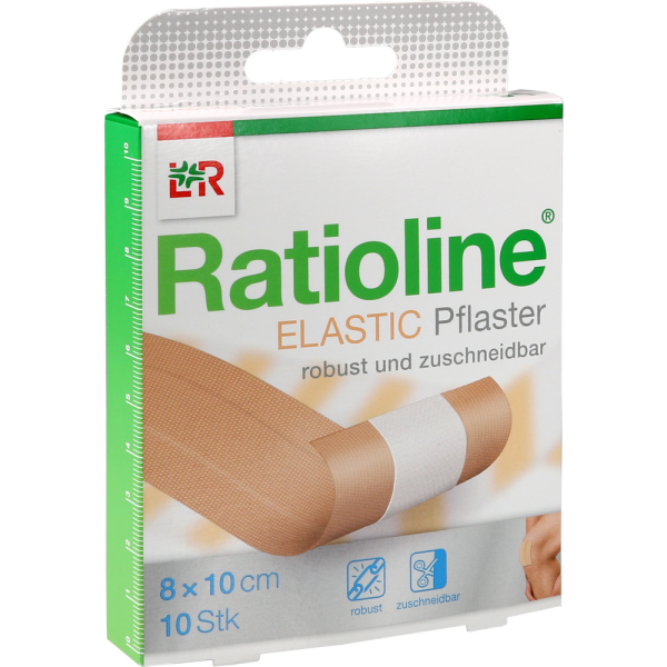 RATIOLINE elastic Wundschnellverband 8 cmx1 m