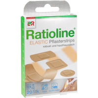RATIOLINE elastic Pflasterstrips in 4 Größen