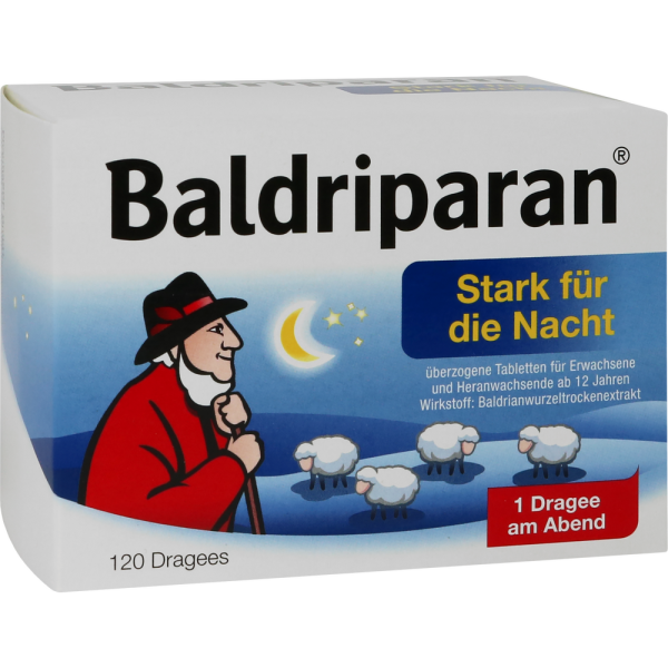 BALDRIPARAN Stark für die Nacht überzogene Tab.