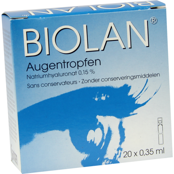BIOLAN Augentropfen Einzeldosispipetten