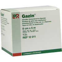 GAZIN Verbandmull 8 cmx5 m 4fach gerollt