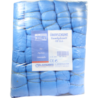 ÜBERSCHUHE Einmal Kunststoff blau