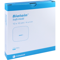 BIATAIN Schaumverband 10x10 cm sanft haftend