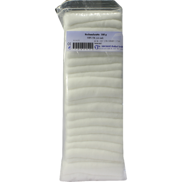 VERBANDWATTE zickzack 100% Baumwolle