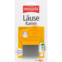 MOSQUITO Nissenkamm Metall mit Lupe
