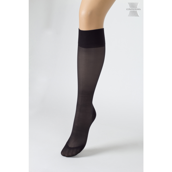 COMPRESSANA Calypso 140den Kniestr.Gr.3 Softb.sch.