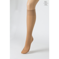 COMPRESSANA Calypso 140den Kniestr.Gr.5 Softb.silk
