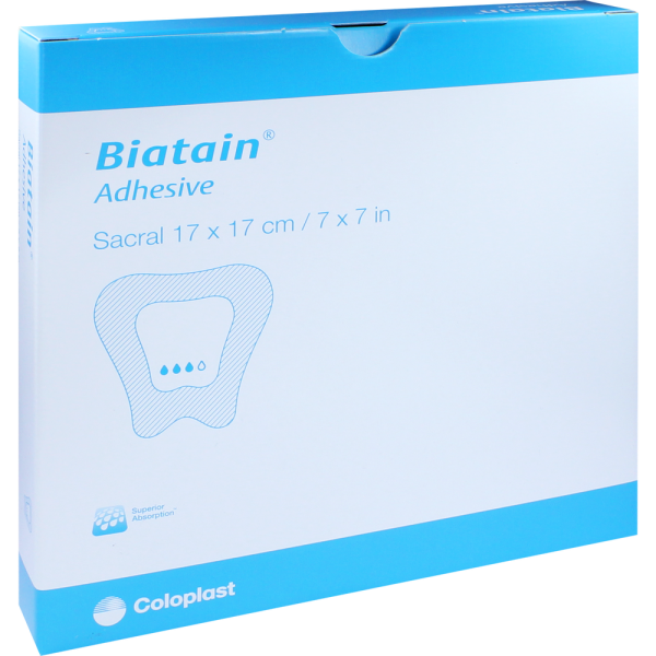 BIATAIN Schaumverband Sakrum 17x17 cm