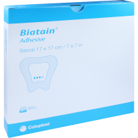 BIATAIN Schaumverband Sakrum 17x17 cm
