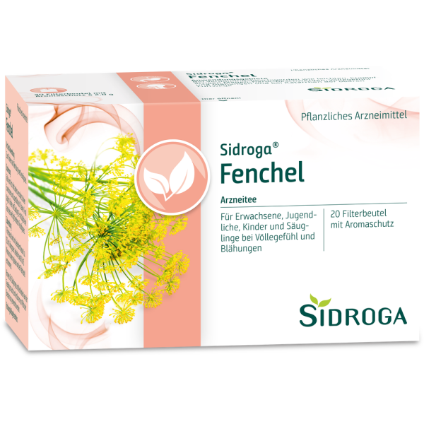 SIDROGA Fenchel Tee Filterbeutel