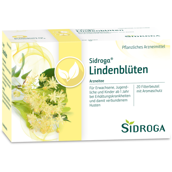 SIDROGA Lindenblüten Tee Filterbeutel