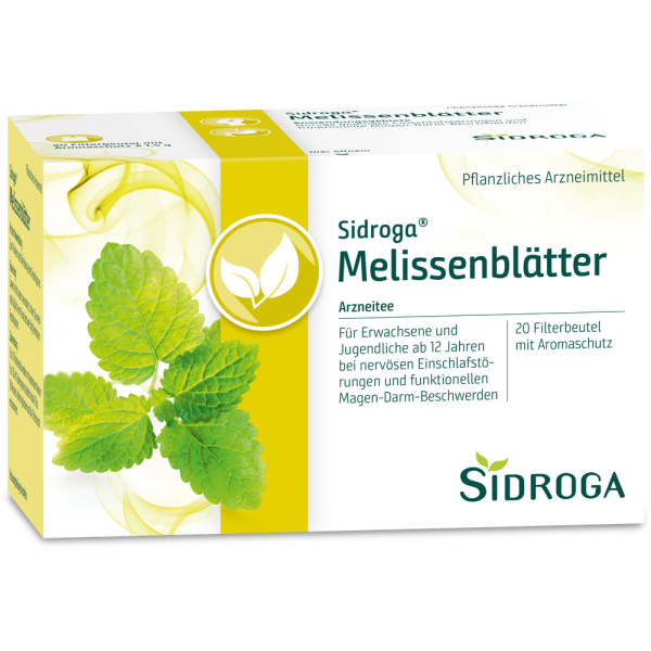 SIDROGA Melissenblätter Tee Filterbeutel