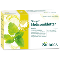 SIDROGA Melissenblätter Tee Filterbeutel