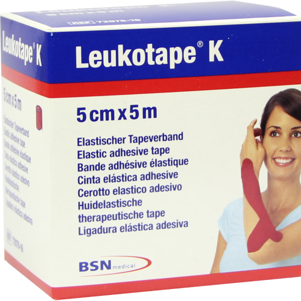 LEUKOTAPE K 5 cm rot