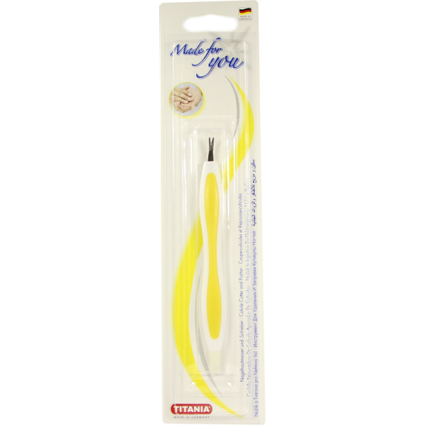 NAGELHAUTMESSER+Schieber Softtouch TITANIA
