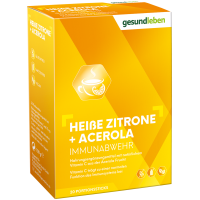 GESUND LEBEN heiße Zitrone+Acerola Pulver