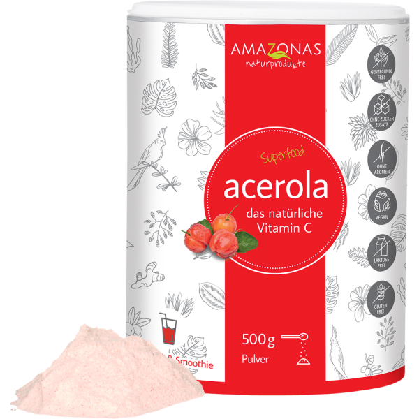 ACEROLA 100% natürliches Vitamin C Pulver