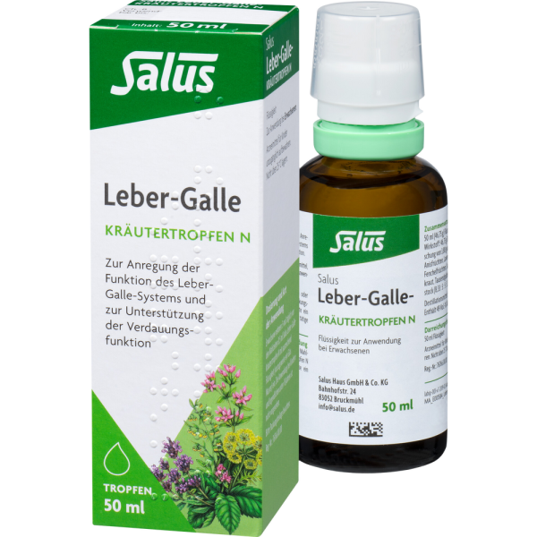LEBER GALLE Kräutertropfen N Salus
