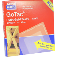 GOTAC HydroGel-Pflaster L 10x10 cm steril