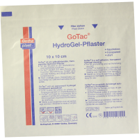 GOTAC HydroGel-Pflaster L 10x10 cm steril