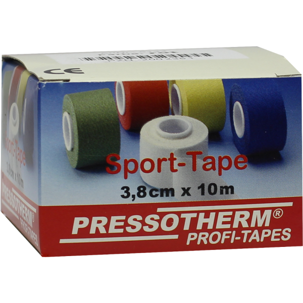 PRESSOTHERM Sport-Tape 3,8 cmx10 m rot