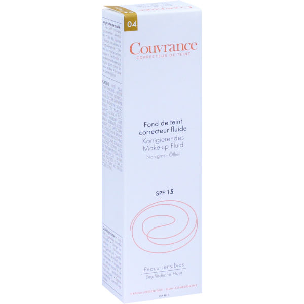 AVENE Couvrance korrigier.Make-up Fluid honig 4.0