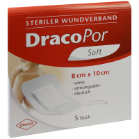 DRACOPOR Wundverband 8x10 cm steril
